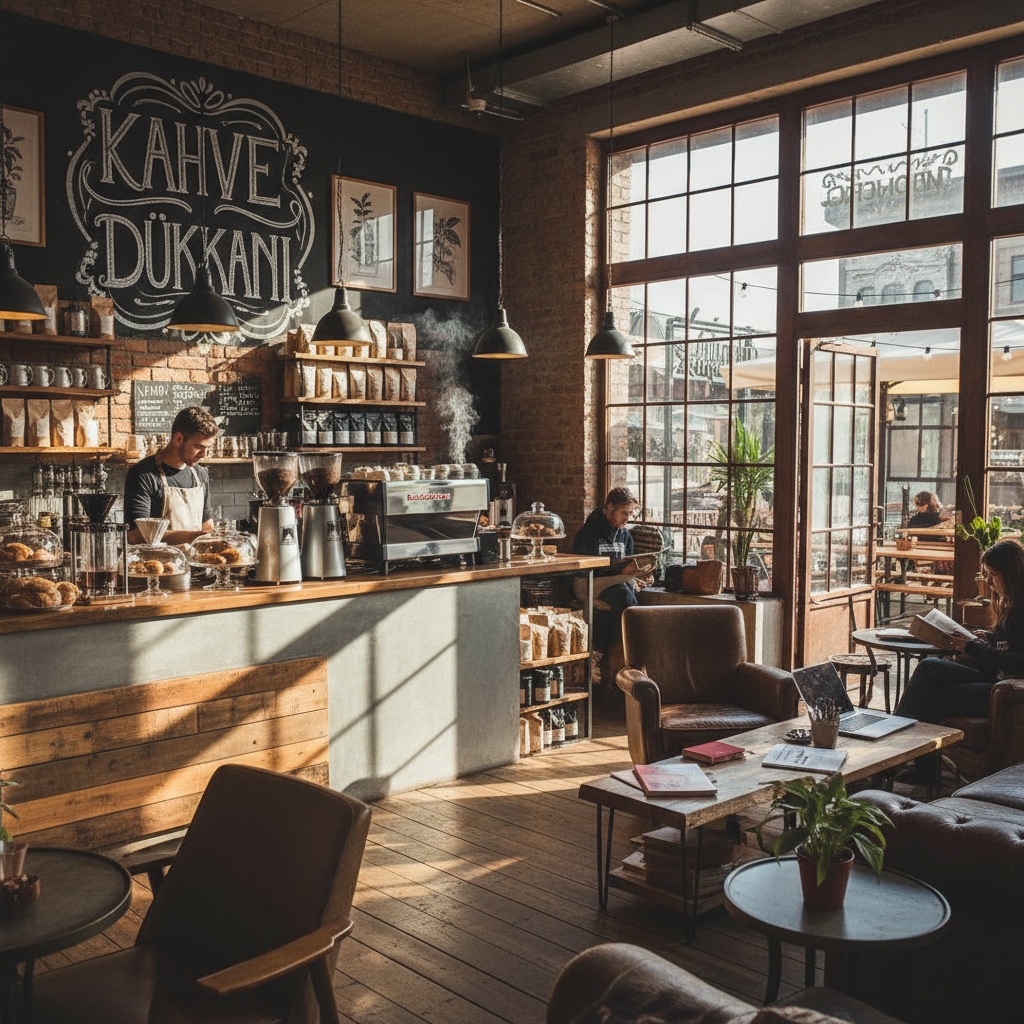 Kahve Dükkanı İç Mekan